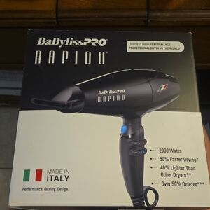 BaBylissPRO Rapido Hair Dryer